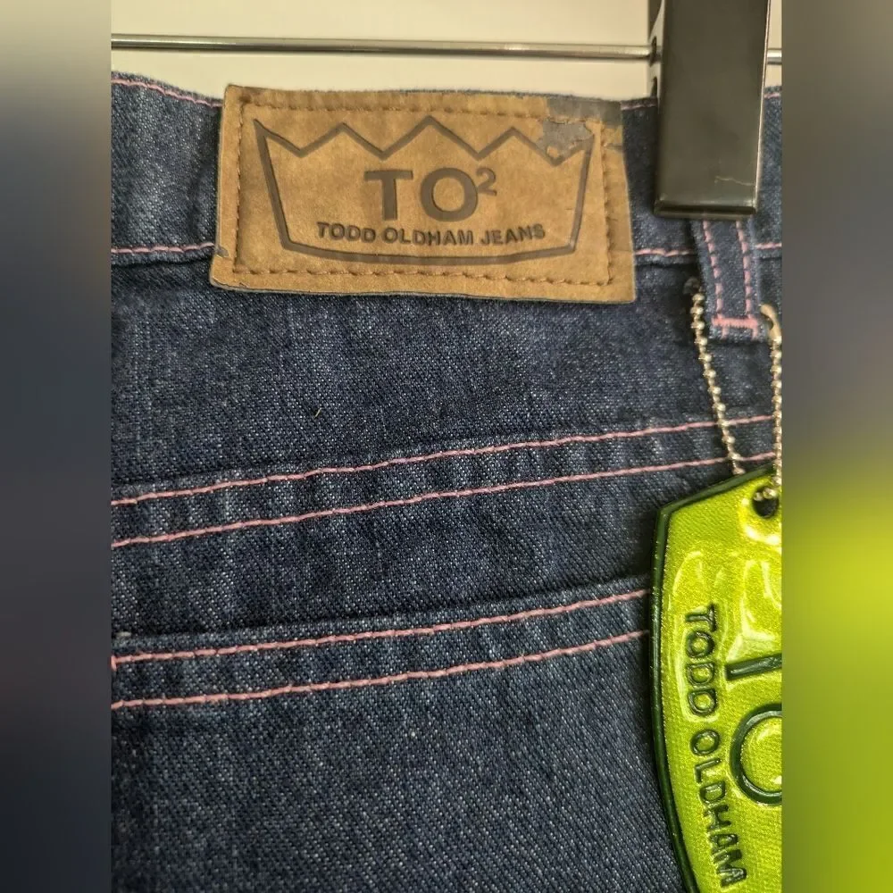 Todd Oldham peddle jeans vintage 90s Dead stock